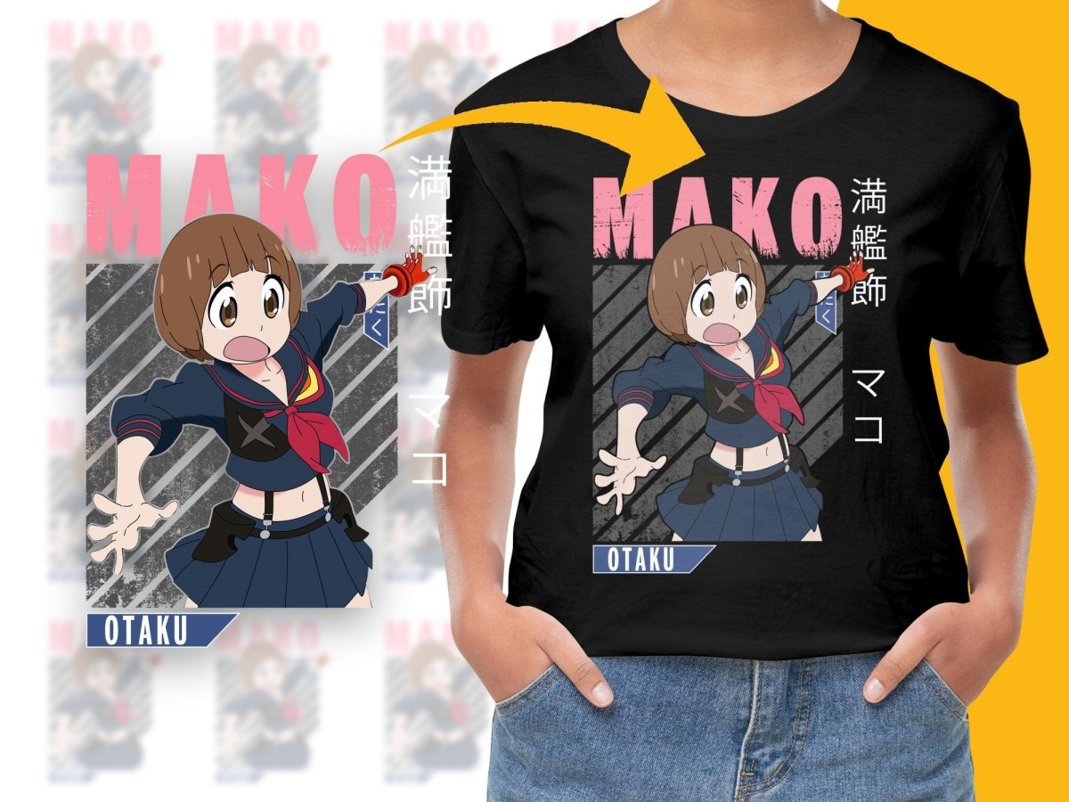Exciting Anime Character Mako PNG High Quality Digital - Teepew