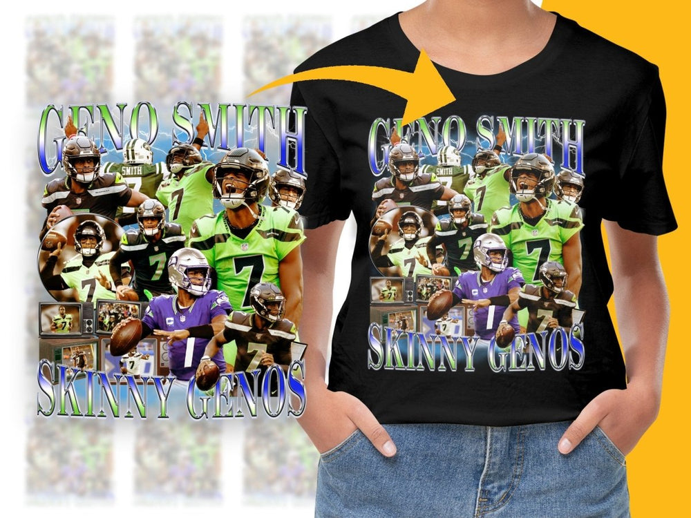 Exciting Football Moments Bootleg Geno Smith PNG File - Teepew