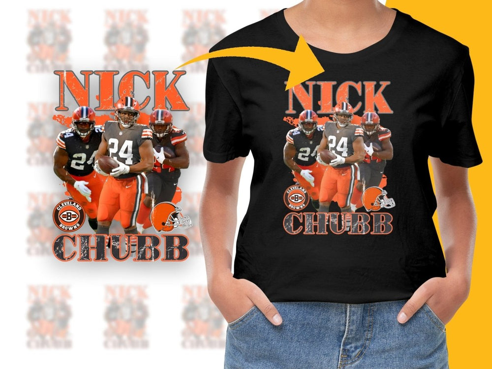 Exciting Nick Chubb Cleveland Browns Fan PNG File - Teepew