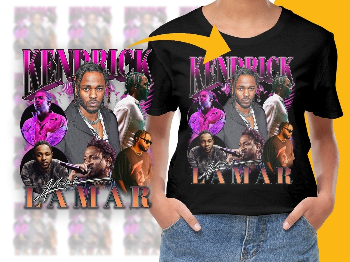 Exclusive Kendrick Lamar Bootleg Graphic PNG File - Teepew