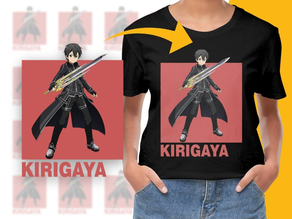 Exclusive Kirigaya Anime Character PNG High Quality Digital - Teepew