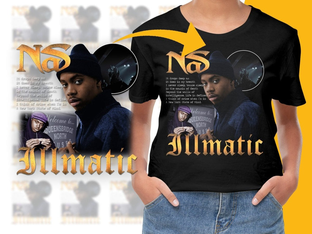 Exclusive Nas Illmatic Tribute Hip Hop PNG File - Teepew