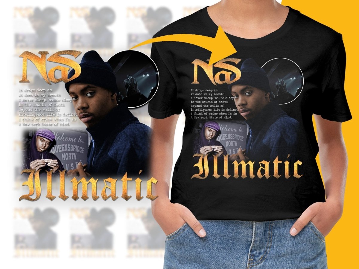 Exclusive Nas Illmatic Tribute Hip Hop PNG File - Teepew
