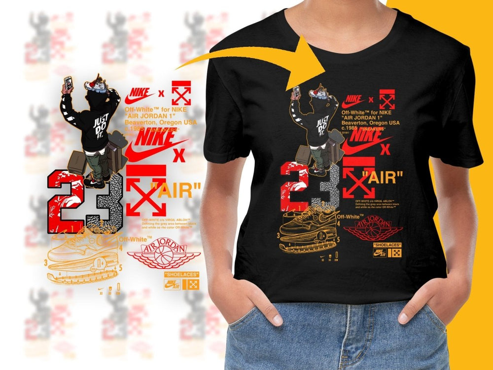 Exclusive Sport Brand x Off Sport Brand Sneaker Graphic PNG File - Teepew