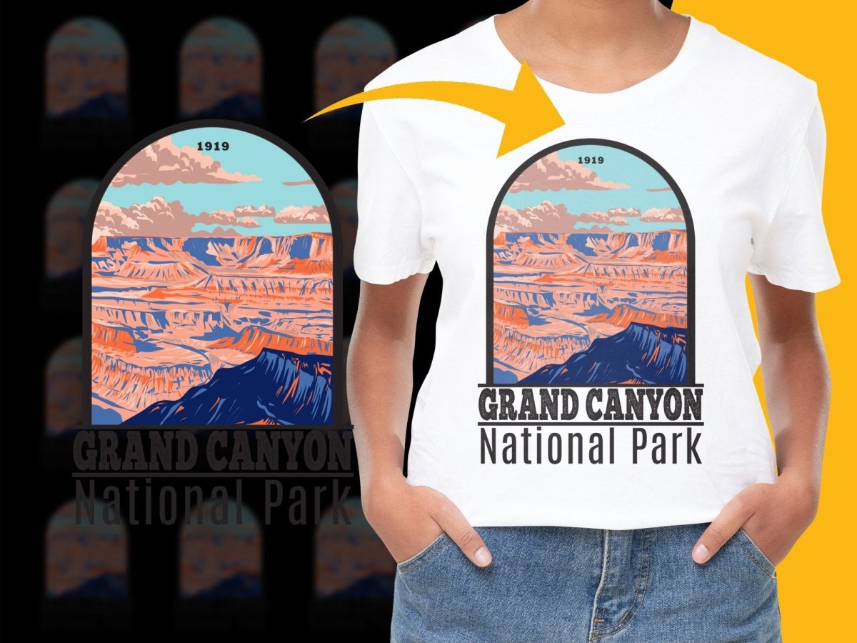 Explore Grand Canyon National Park Scenic Vista Png Digital Download - Teepew