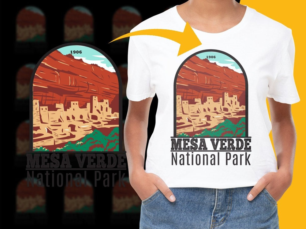 Explore Mesa Verde National Park Graphic Png Digital Download - Teepew