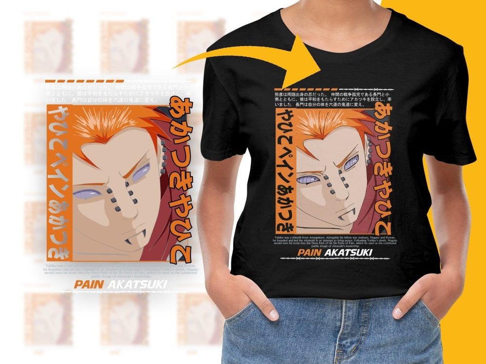 Eye - catching Nagato Akatsuki Design Anime PNG File - Teepew