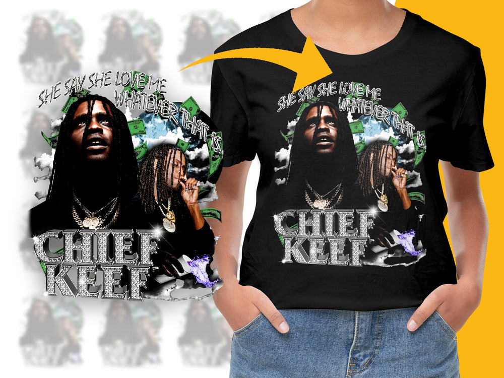 Chief Keef Graphic T-Shirt, Hip Hop Music Tee, Rapper Fan Merch, Streetwear Style, Urban Fashion Top, Trendy Artist Shirt