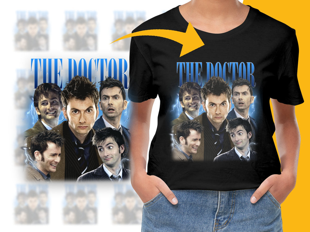 Doctor Inspired Graphic Tee, Sci-Fi TV Show Fan T-Shirt, Unisex Casual Apparel, Gift Ideas