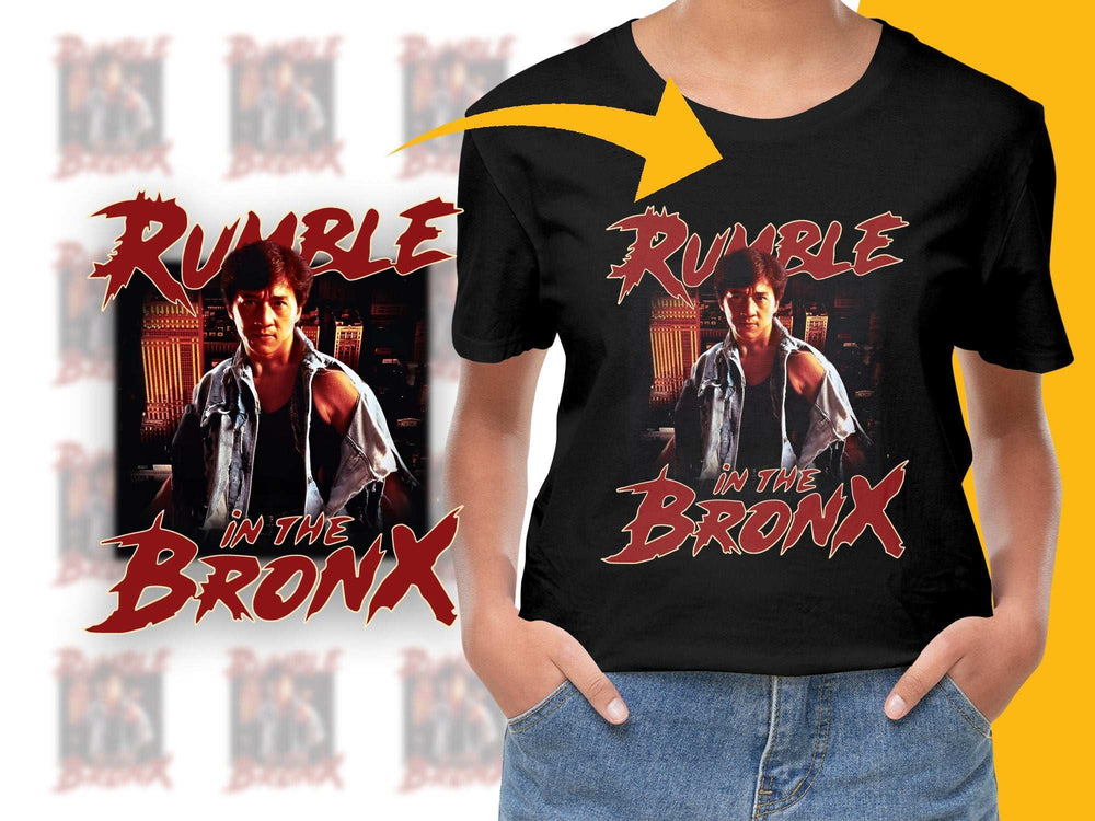 Vintage Rumble in the Bronx Movie T-Shirt, Retro 90s Action Film Tee, Unisex Graphic Shirt
