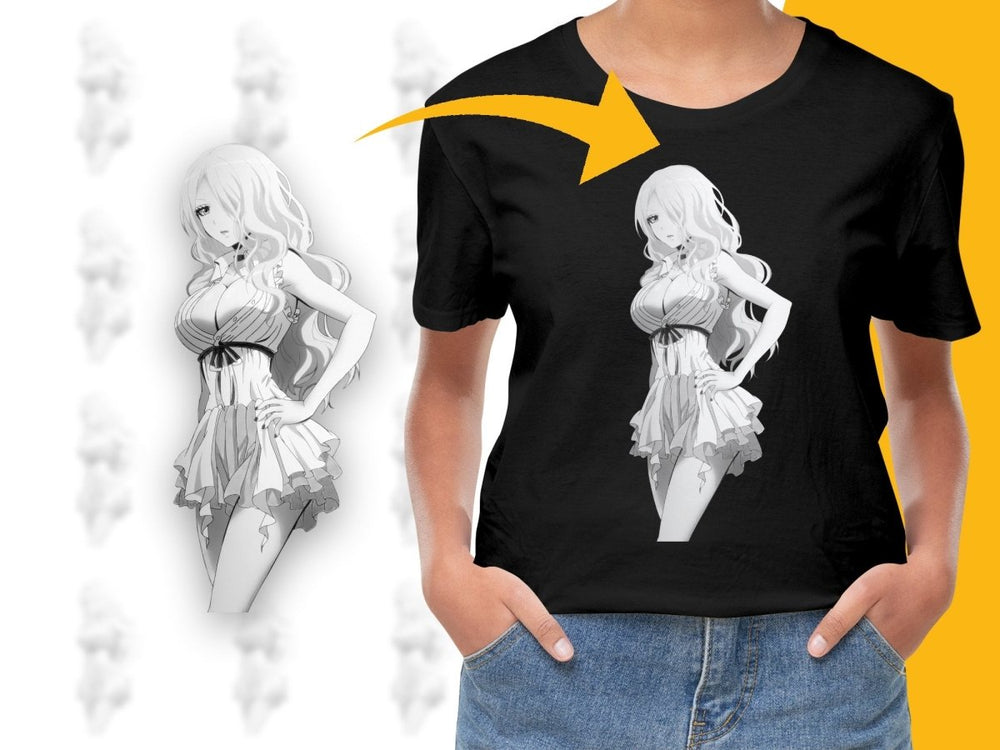 Fairy Tail Mirajane Strauss PNG Digital - Teepew