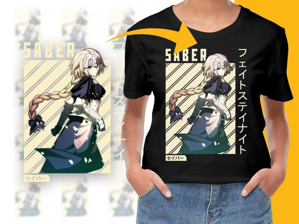 Fate Stay Night Saber Anime Character PNG Digital - Teepew