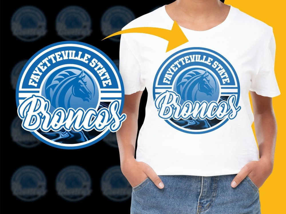 FAYETTEVILLE STATE BRONCOS NCAA College PNG File - Teepew