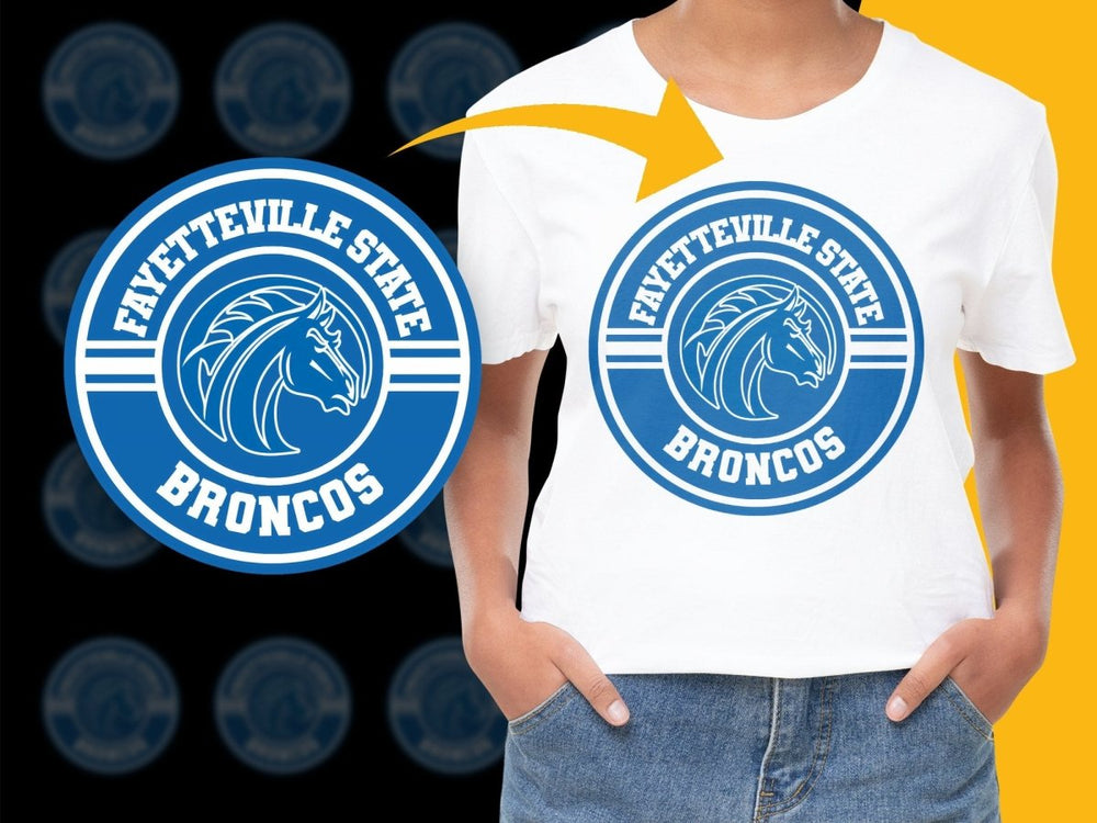FAYETTEVILLE STATE BRONCOS NCAA College PNG File - Teepew