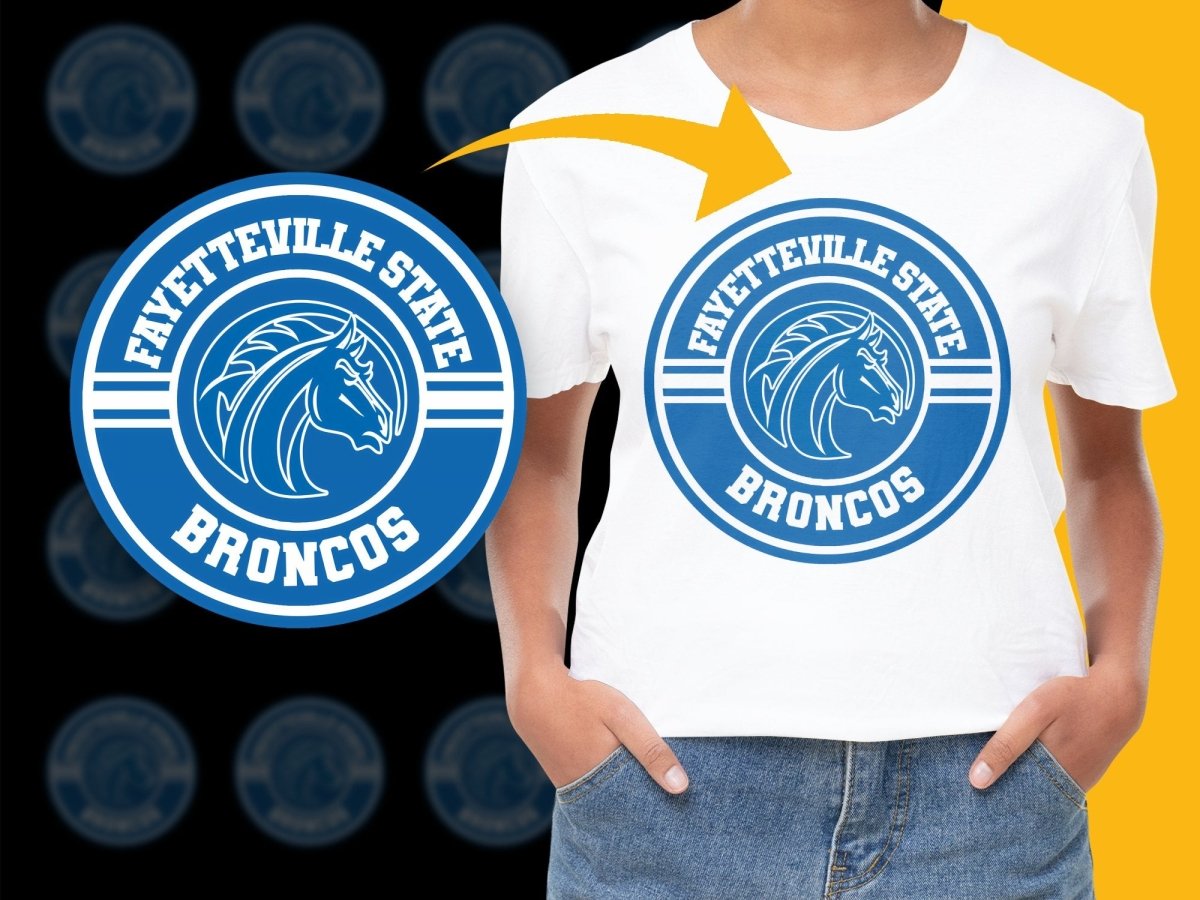 FAYETTEVILLE STATE BRONCOS NCAA College PNG File - Teepew