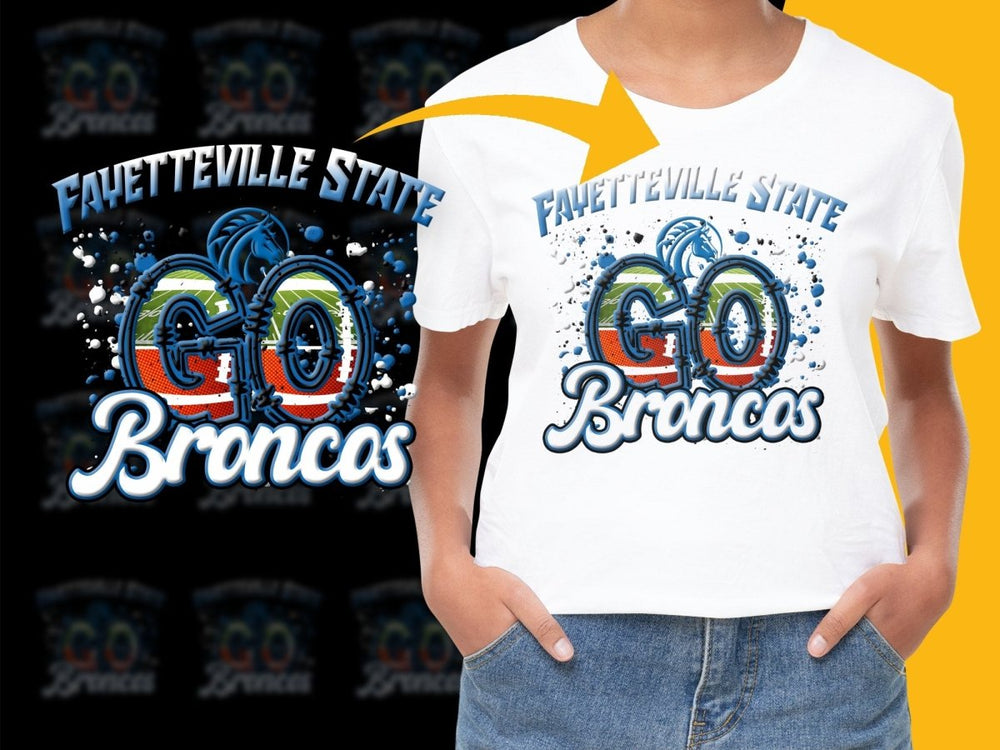 Fayetteville State Broncos NCAA College PNG File - Teepew