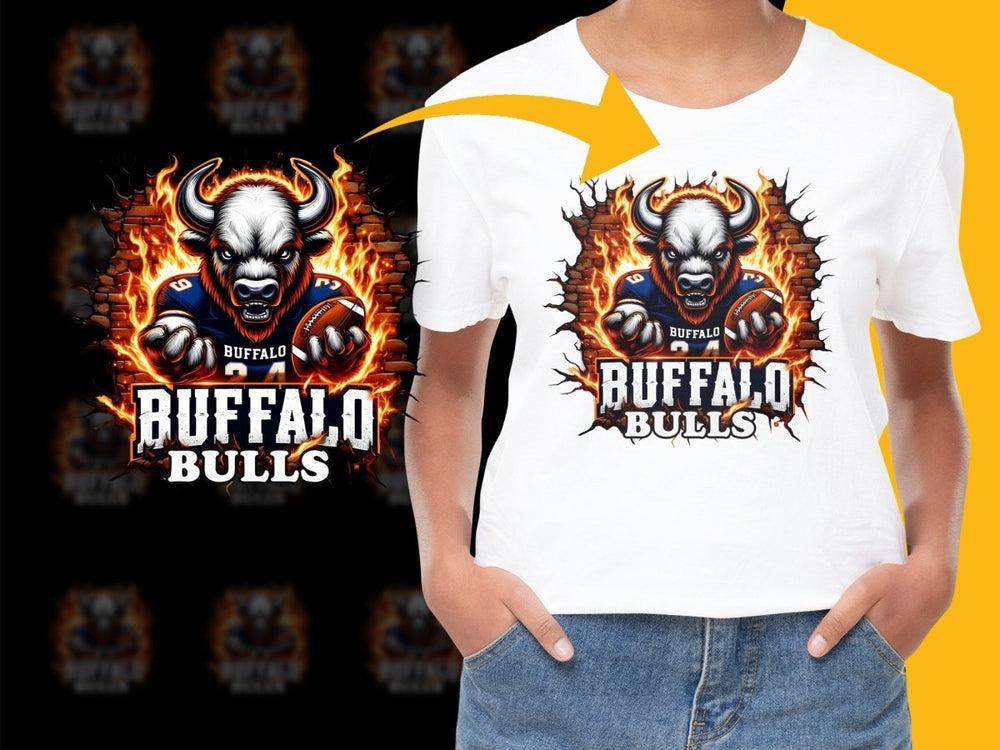 Fearless Buffalo Bulls NCAA Football PNG Fileproduct - Teepew