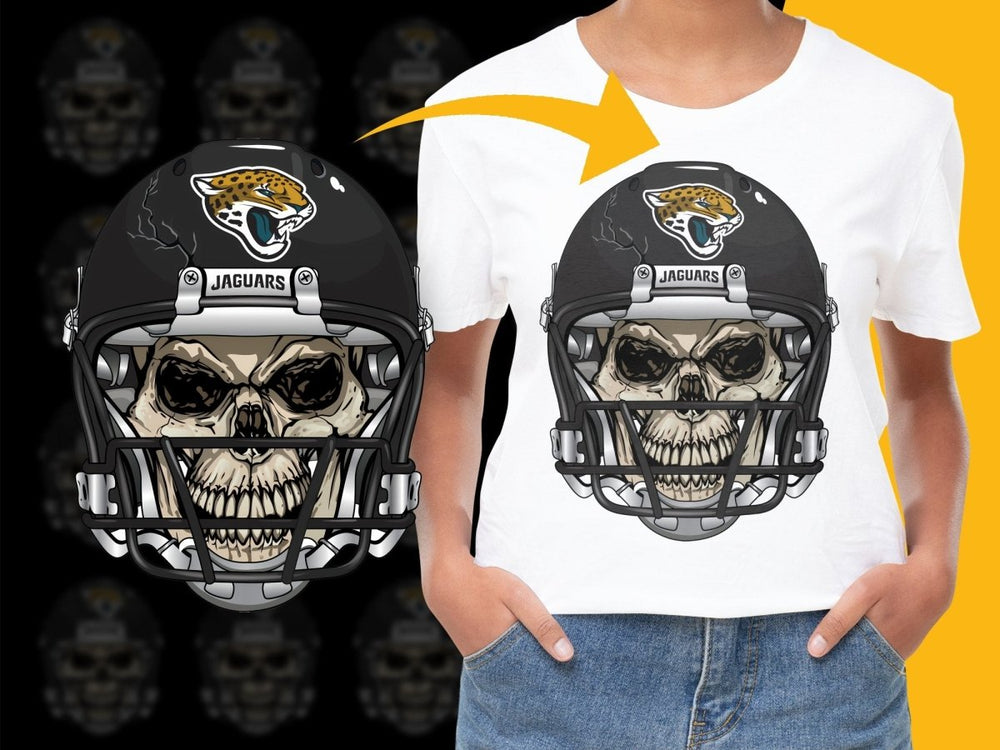 Fearsome Jacksonville Jaguars Skull PNG File - Teepew
