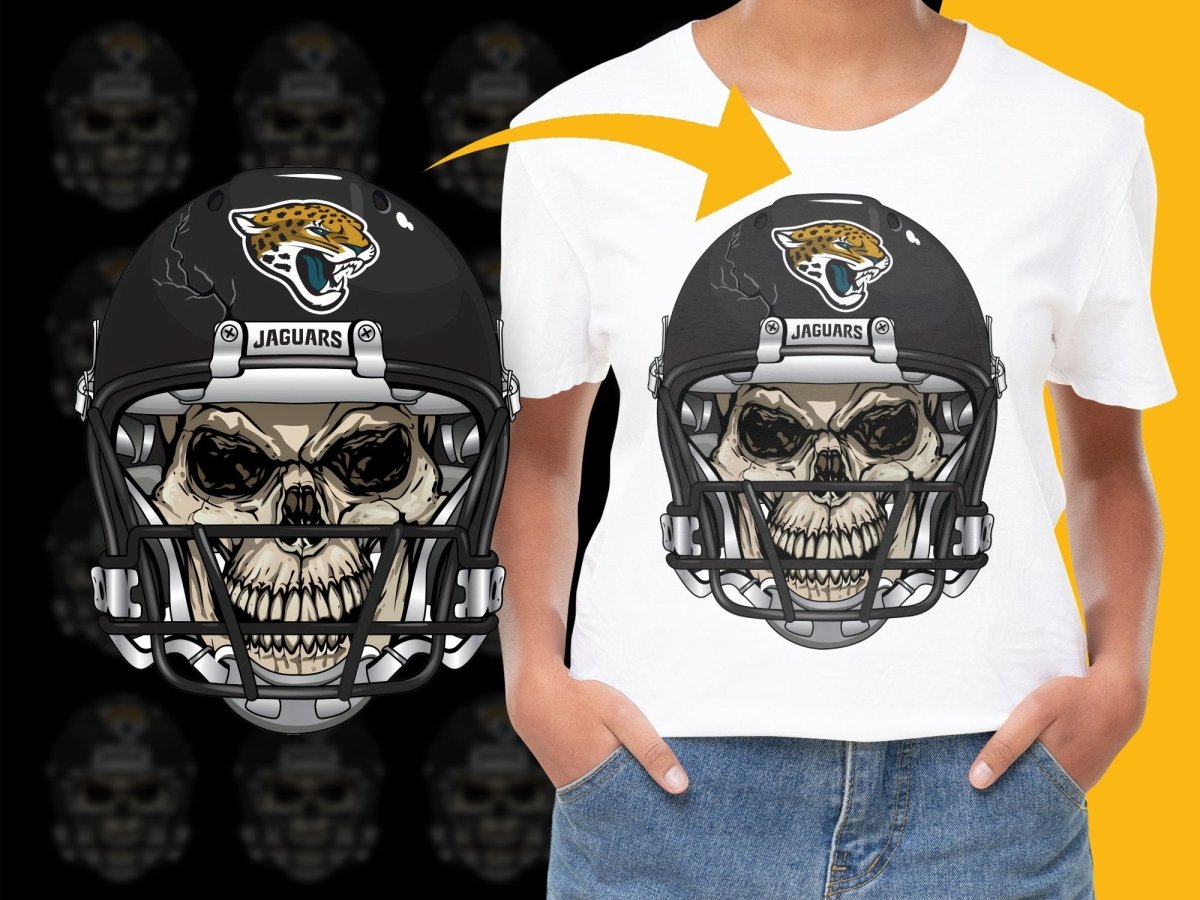 Fearsome Jacksonville Jaguars Skull PNG File - Teepew