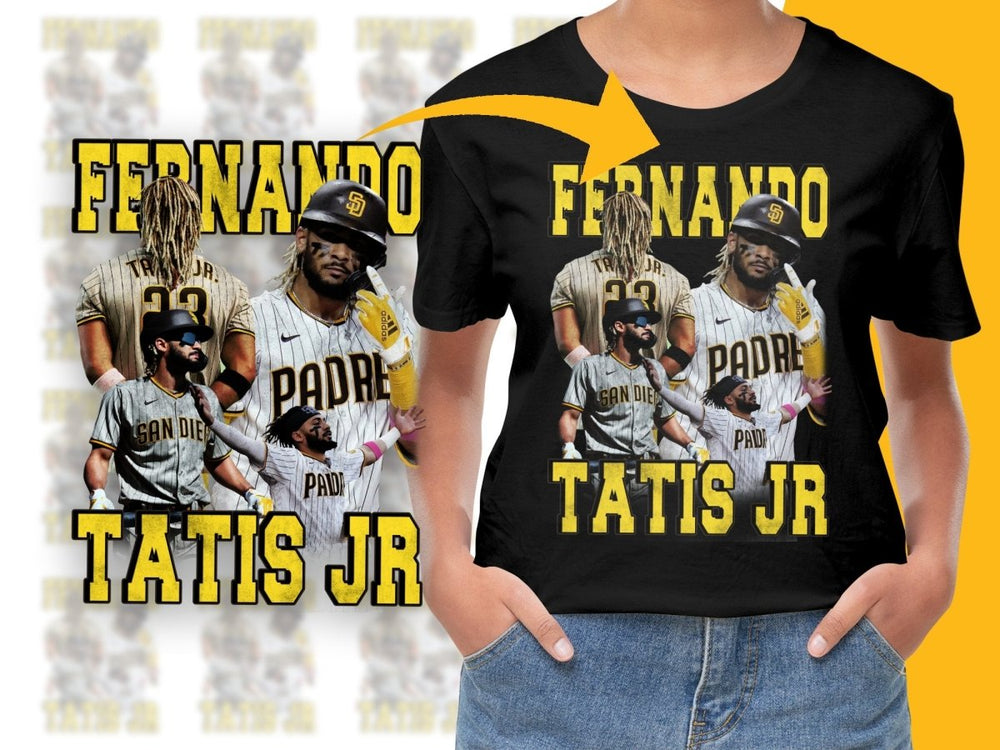 Fernando Tatis Jr San Diego Padres Graphic PNG File - Teepew