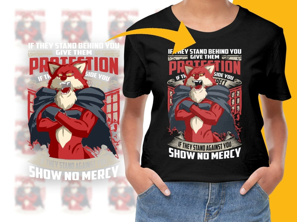 Ferocia Protection If They Stand Against You PNG File - Teepew