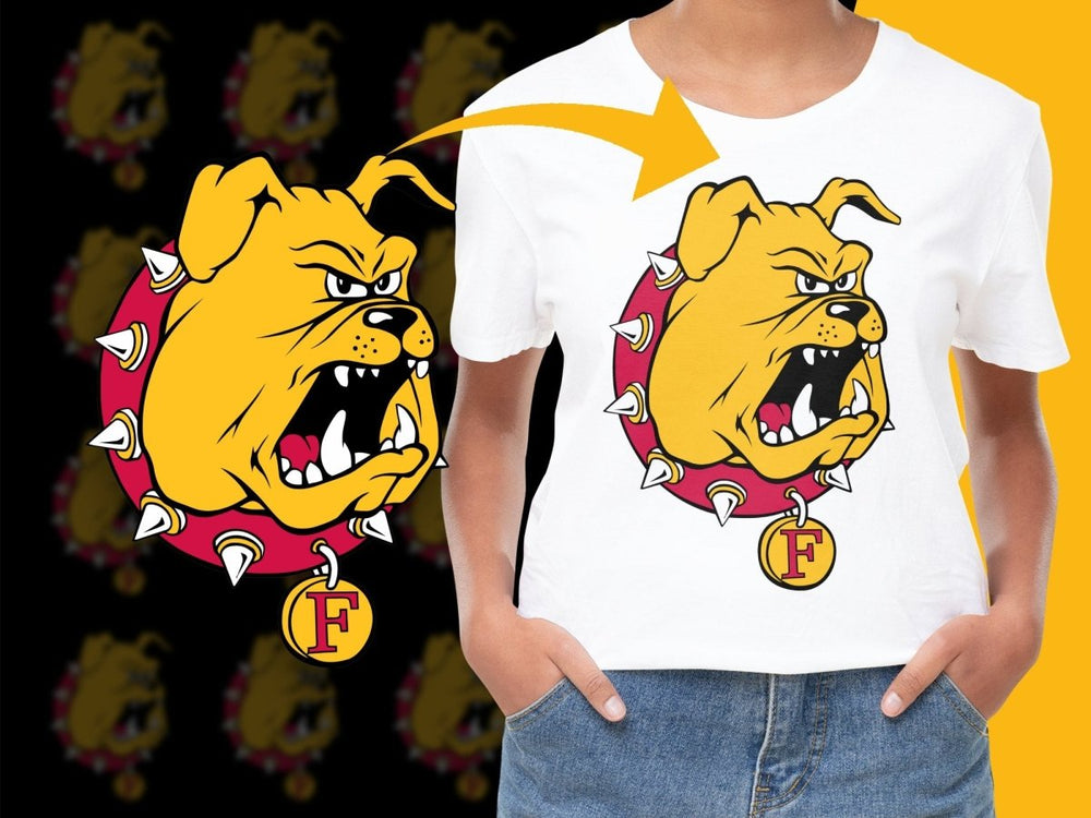 Ferris State Bulldogs College Football PNG File - Teepew