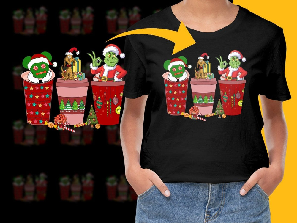 Festive Character Christmas Themed Graphic PNG File - Teepew