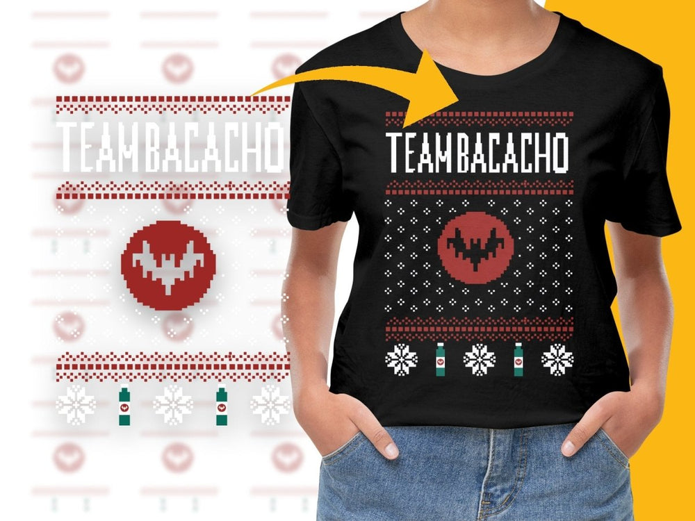 Festive Christmas Batman Logo Crew Neck PNG File - Teepew