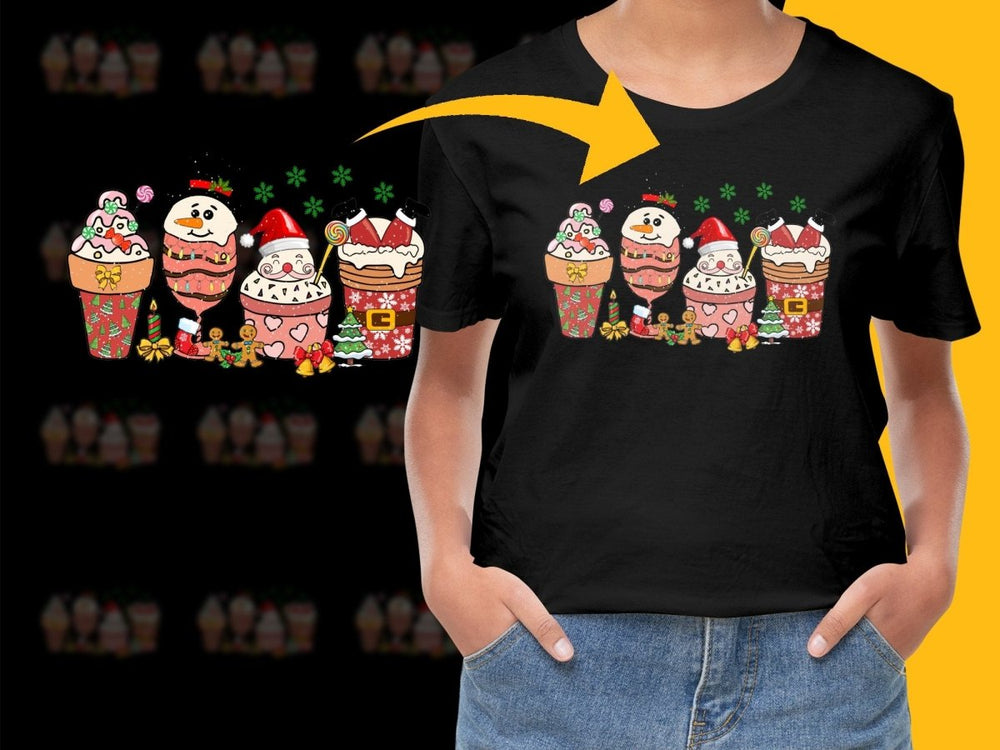 Festive Christmas Character Designs PNG File - Teepew