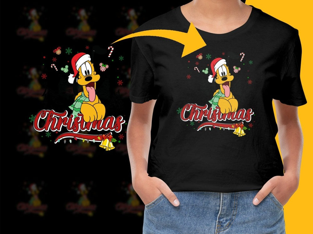 Festive Christmas Character PNG File with Cheerful Design - Teepew