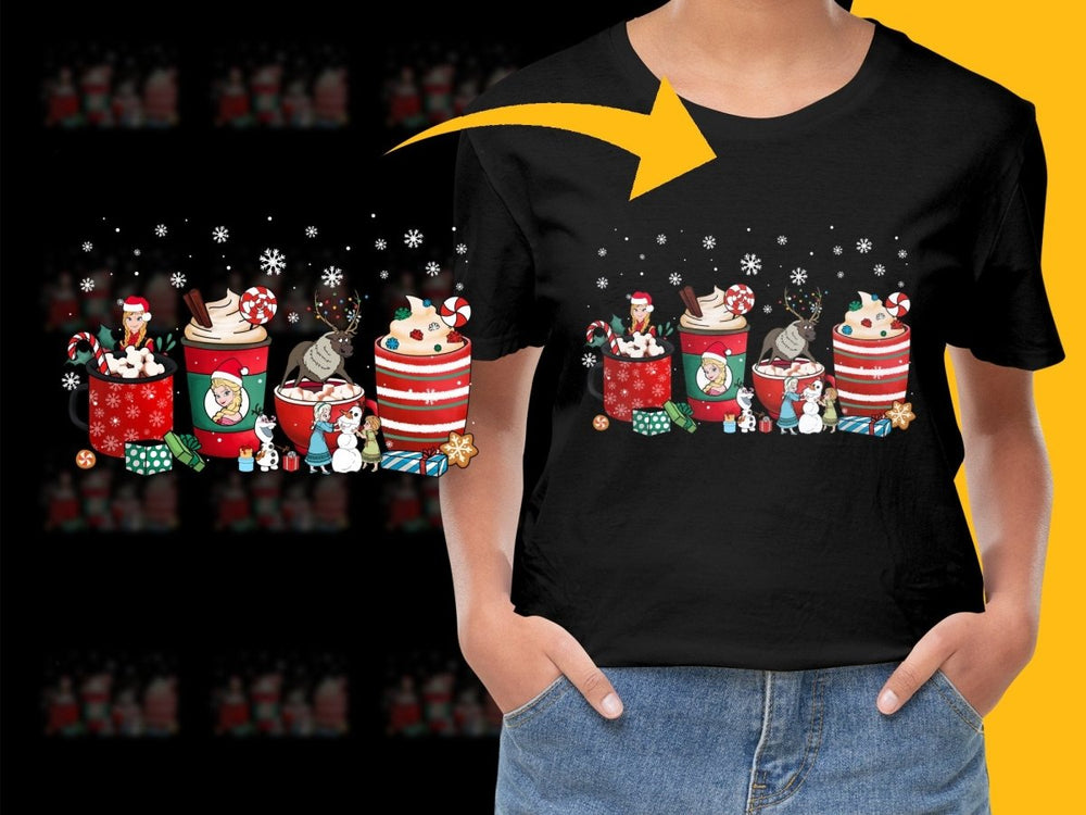 Festive Christmas PNG File Featuring Adorable Characters - Teepew