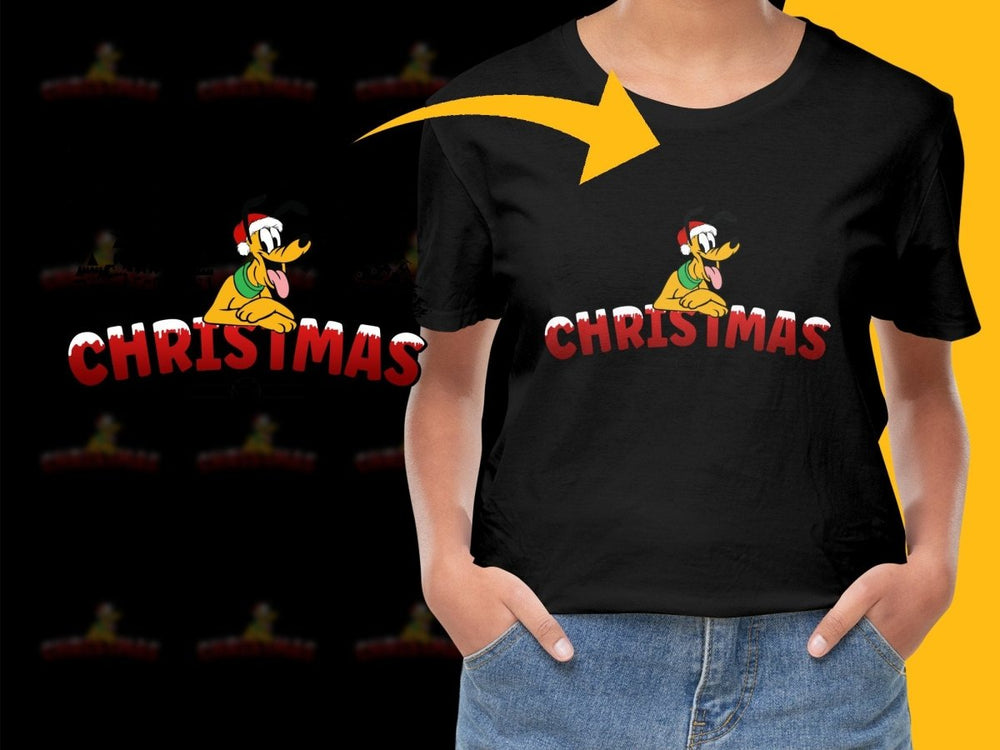 Festive Christmas PNG File Featuring Beloved Cartoon Character - Teepew