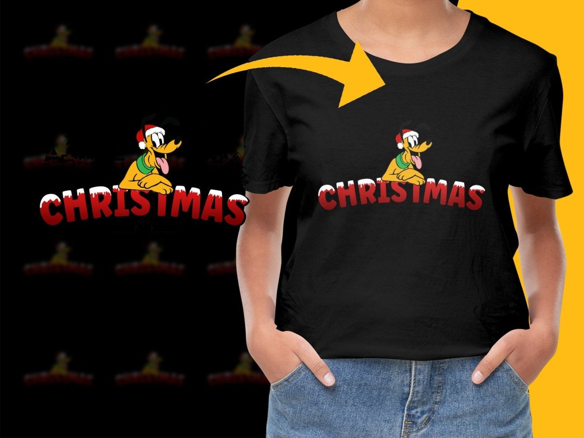 Festive Christmas PNG File Featuring Beloved Cartoon Character - Teepew