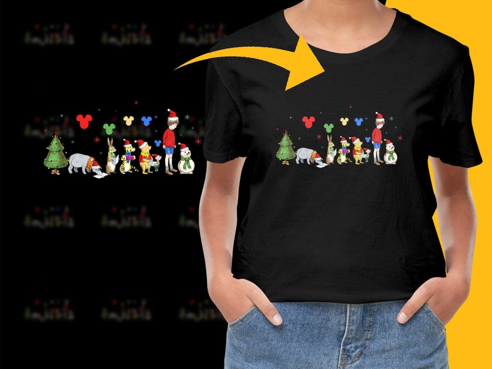 Festive Christmas PNG File Featuring Beloved Characters - Teepew