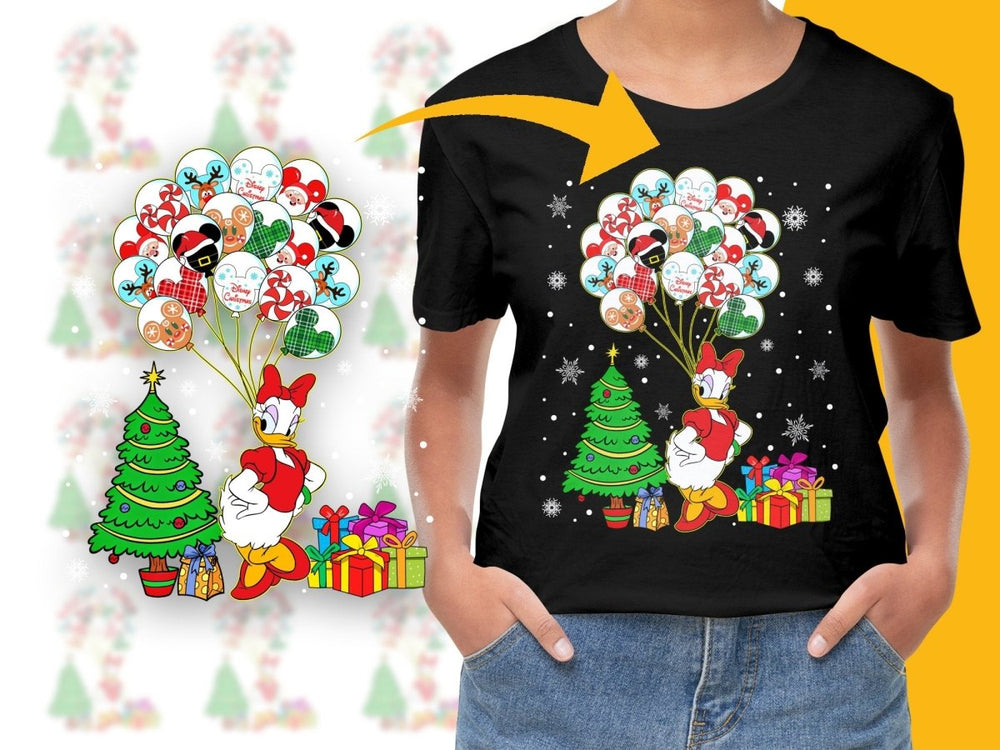 Festive Christmas PNG File with Colorful Cartoon Design - Teepew