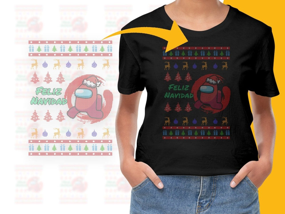 Festive Christmas Santa Claus Sleigh Ride PNG File - Teepew