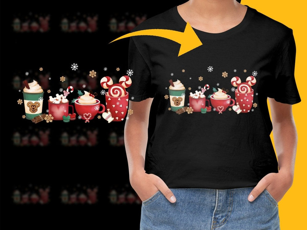 Festive Disney Mickey Mouse Christmas PNG File - Teepew