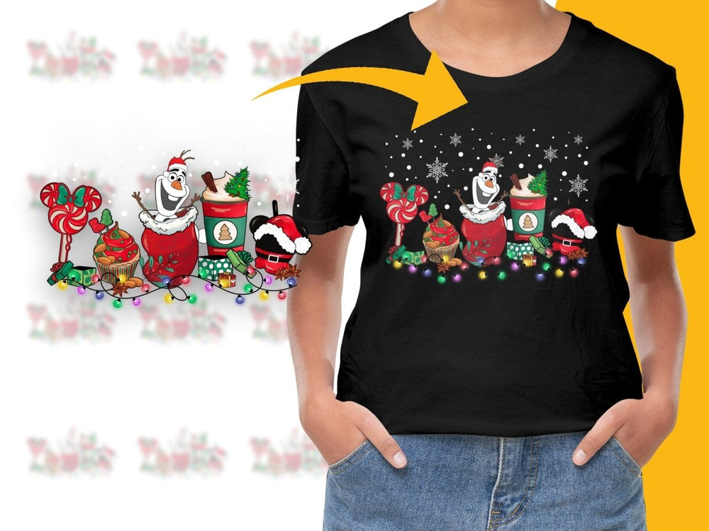 Festive Olaf Christmas Fun Merry Holiday Cheer PNG File - Teepew