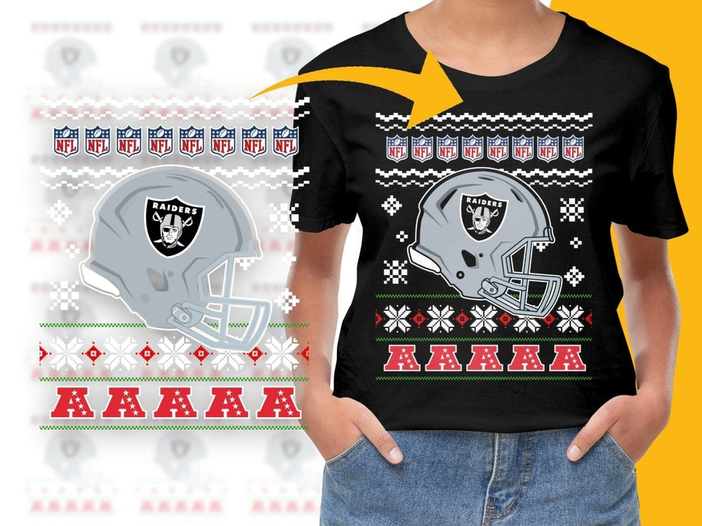 Festive Raiders Helmet Christmas Design Holiday PNG File - Teepew