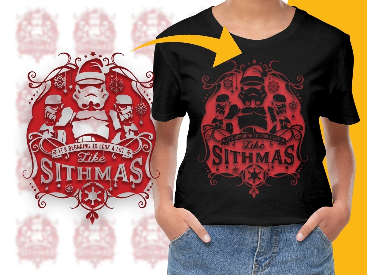Festive Stormtrooper Christmas It's Beginning Like Sithmas PNG File - Teepew