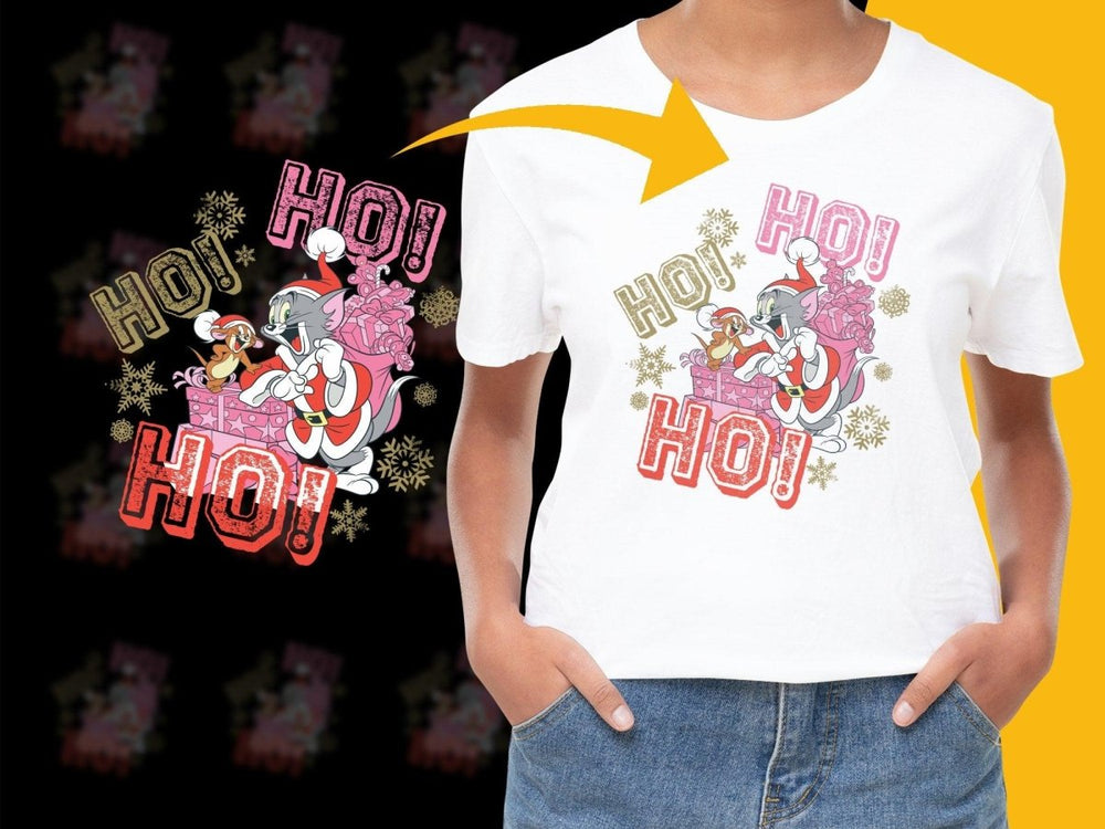 Festive Tom and Jerry Christmas Theme PNG File - Teepew