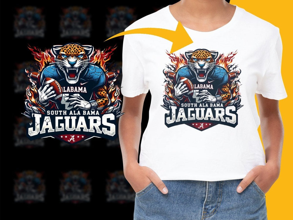 Fierce Alabama South Alabama Jaguars Fan Poster PNG File - Teepew