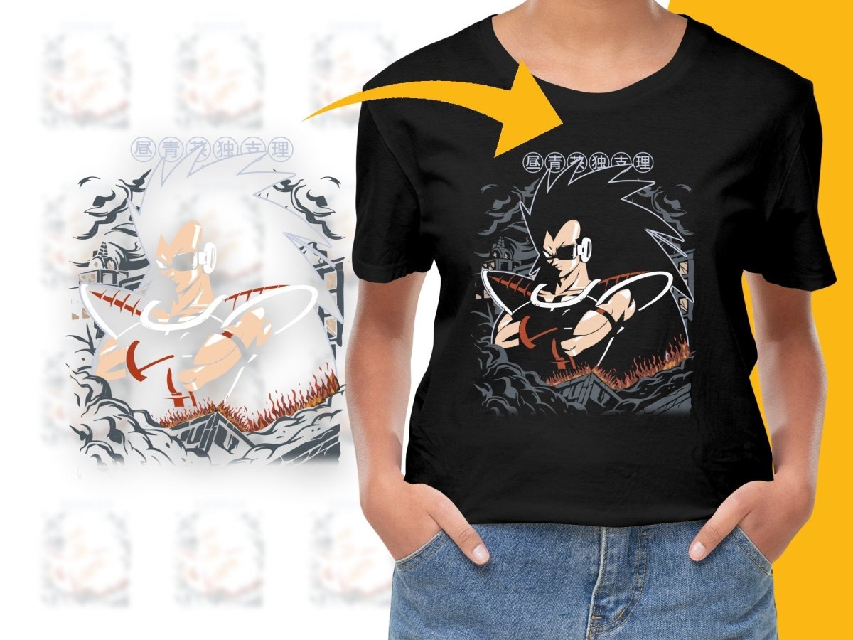 Fierce Anime Character Design Unique Graphic PNG File - Teepew