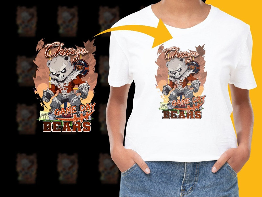 Fierce Chicago Bears Game Day Graphic PNG File - Teepew
