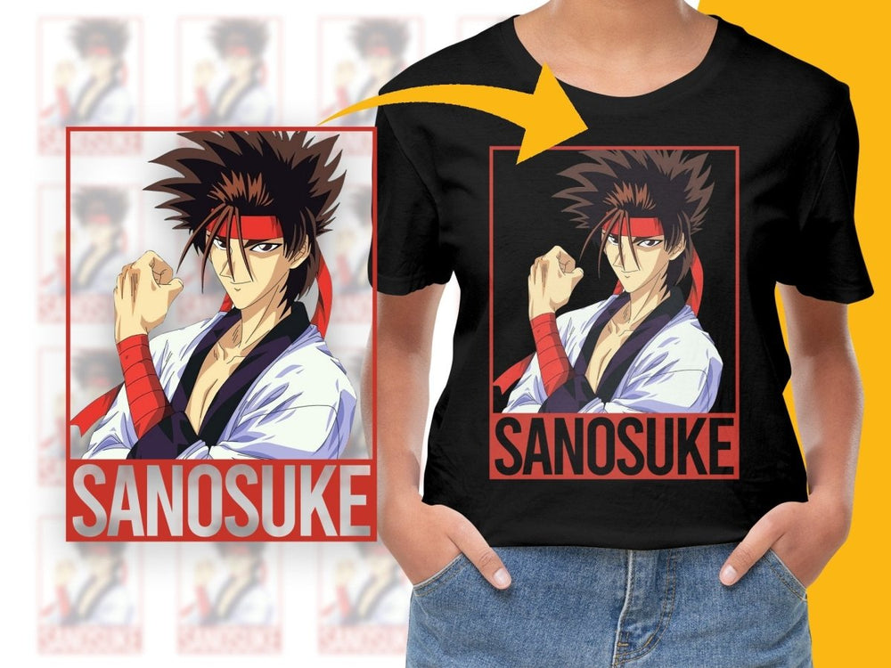 Fierce Expression Sano Suke PNG Digital Anime Art - Teepew
