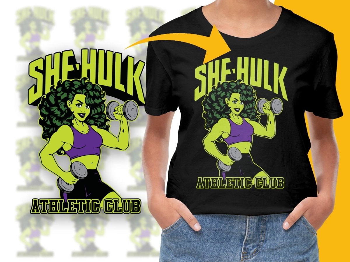 Fierce She - Hulk Athletic Club Dumbbell Workout PNG File - Teepew