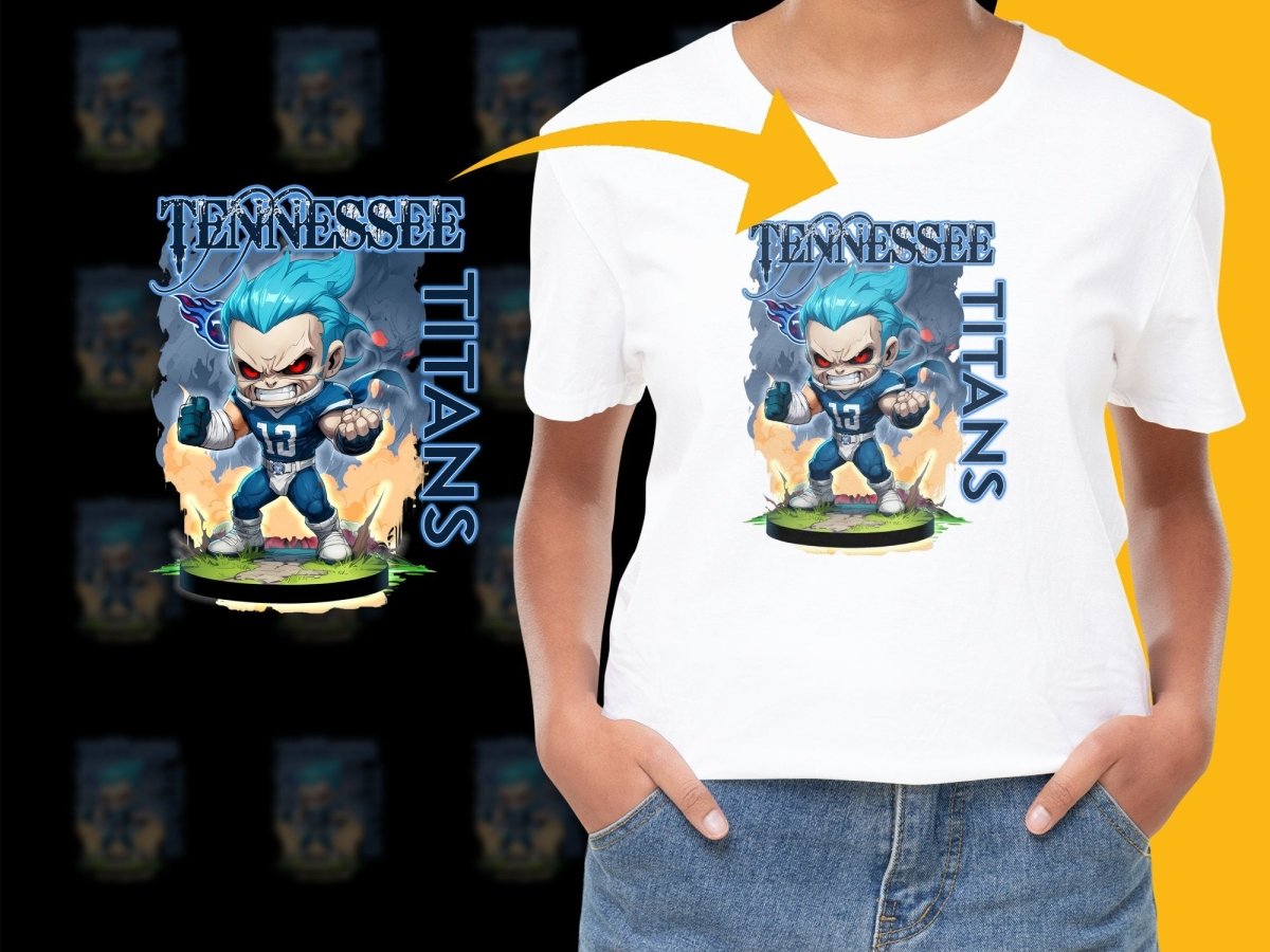 Fierce Tennessee Titans Graphic NFL Sports PNG File - Teepew