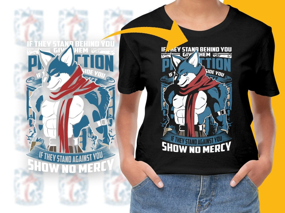 Fierce Warrior Protection If They Stand Against You PNG File - Teepew