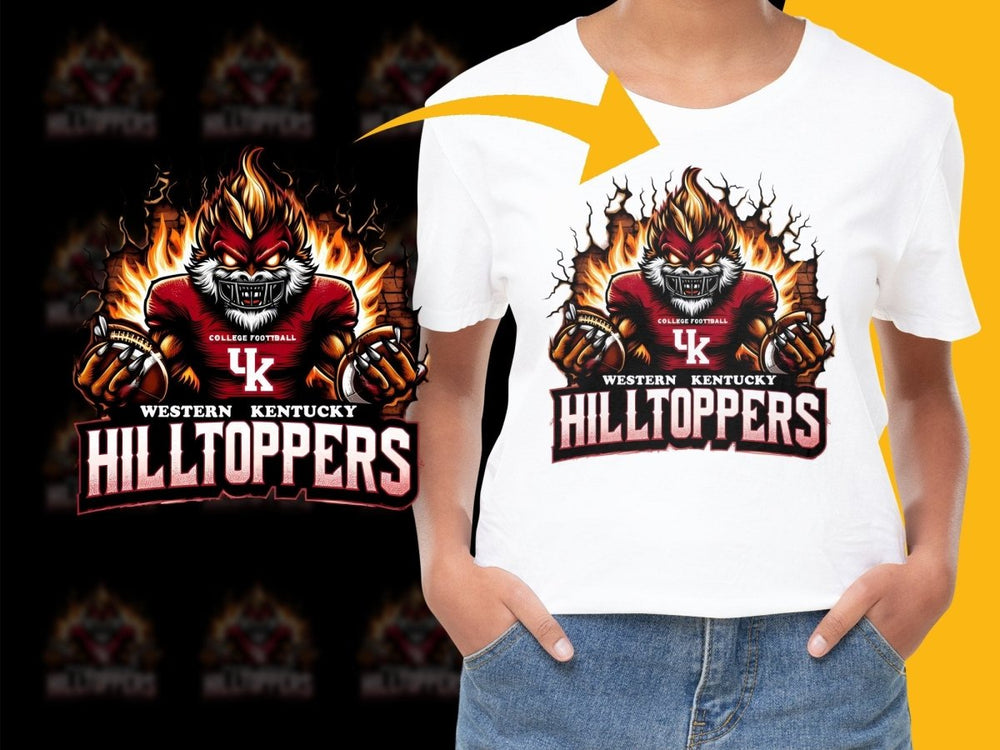 Fierce Western Kentucky Hilltoppers College Football PNG File - Teepew