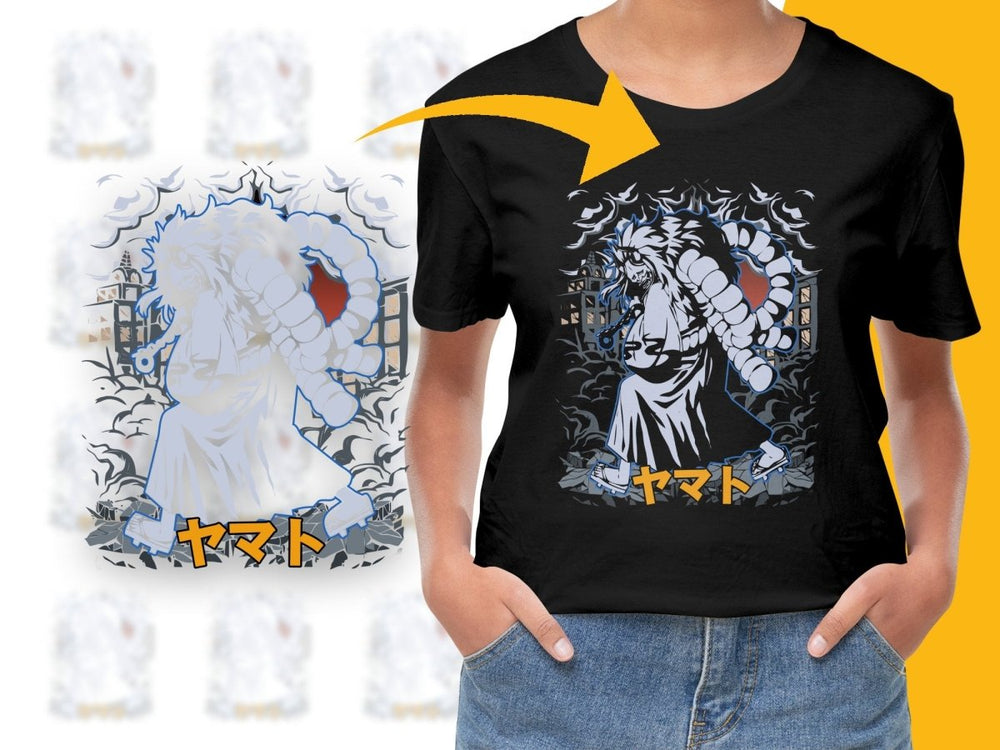 Fierce Yamato Design Urban Graphic PNG File - Teepew